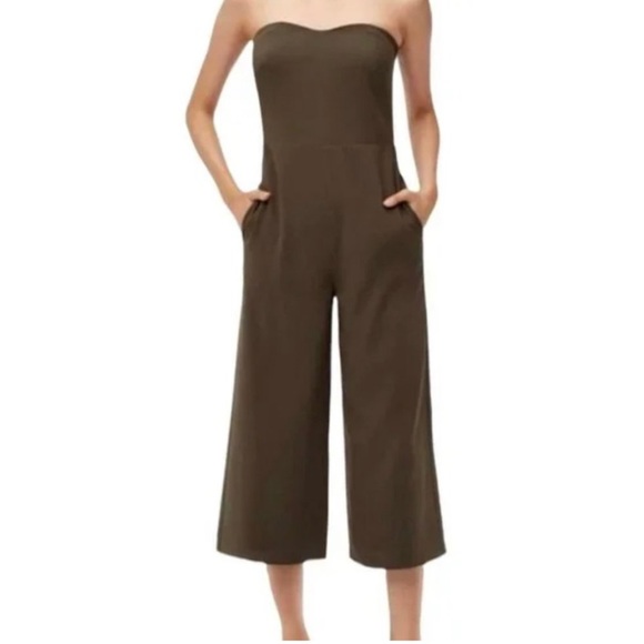 ARITZIA Strapless Jumpsuit - Picture 1 of 4